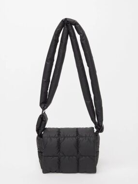 NEW VEE COLLECTIVE PORTER MESSENGER MINI CROSSBODY MATTE BLACK